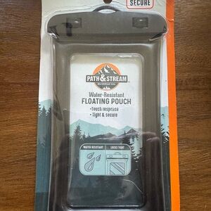 Water-Resistant Floating Pouch - Black